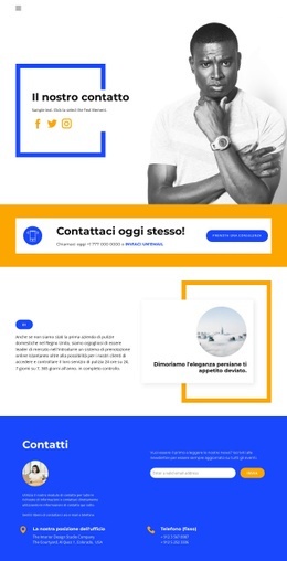 Risoluzione Dei Problemi Aziendali - Mockup Di Sito Web Pronto Per L'Uso