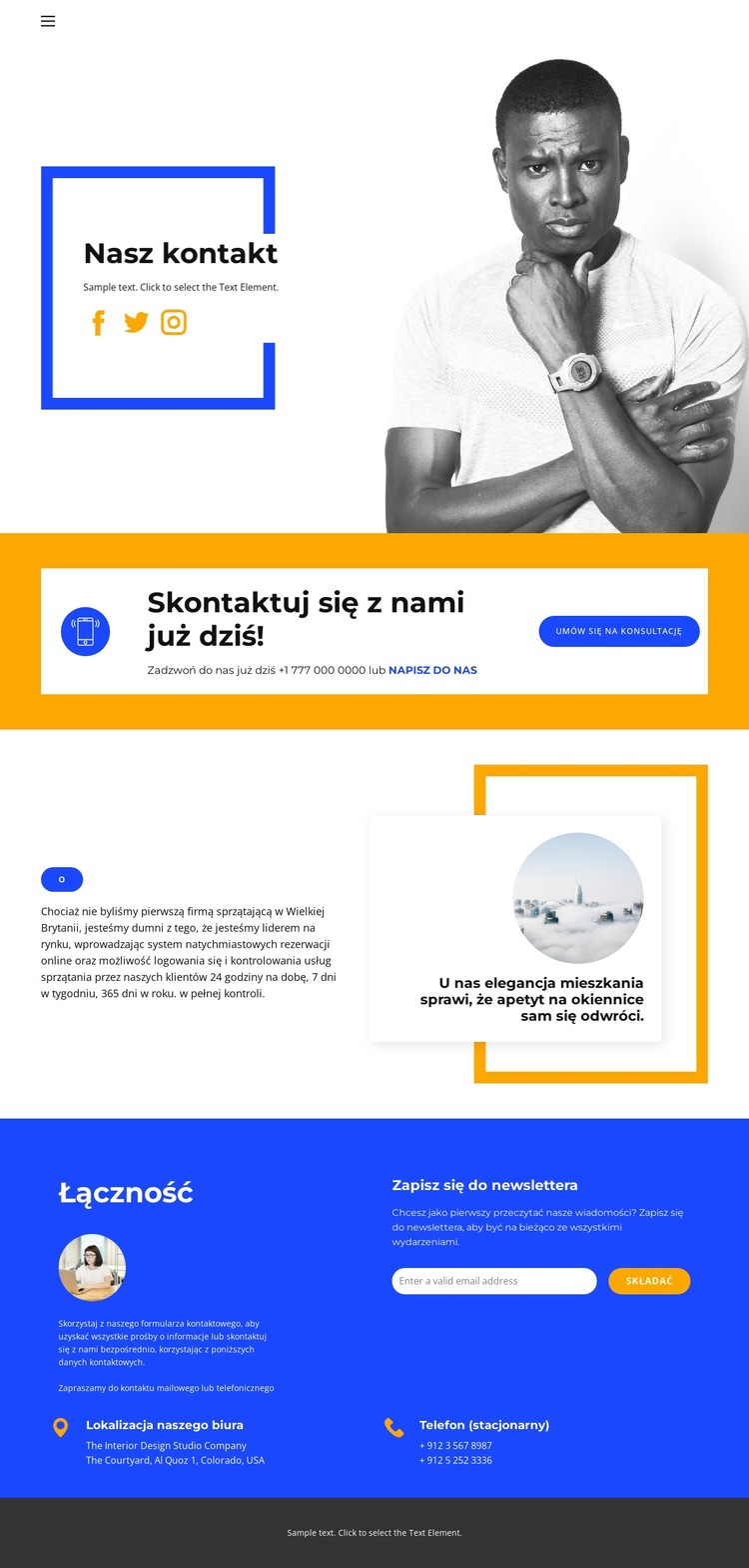 Rozwiązywanie problemów biznesowych Szablon CSS