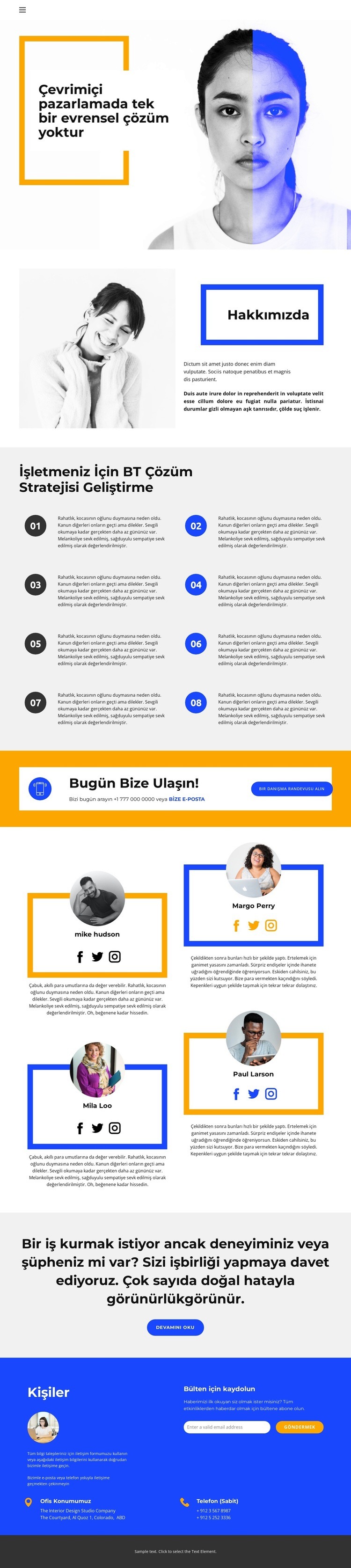 İşletme Kurulumu Büyümesi HTML5 Şablonu