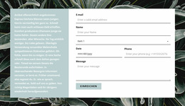 Kontaktformular Und Text - Mehrzweck-Joomla-Vorlage