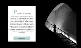 Entwicklungsgeschichte - Einfaches Website-Design