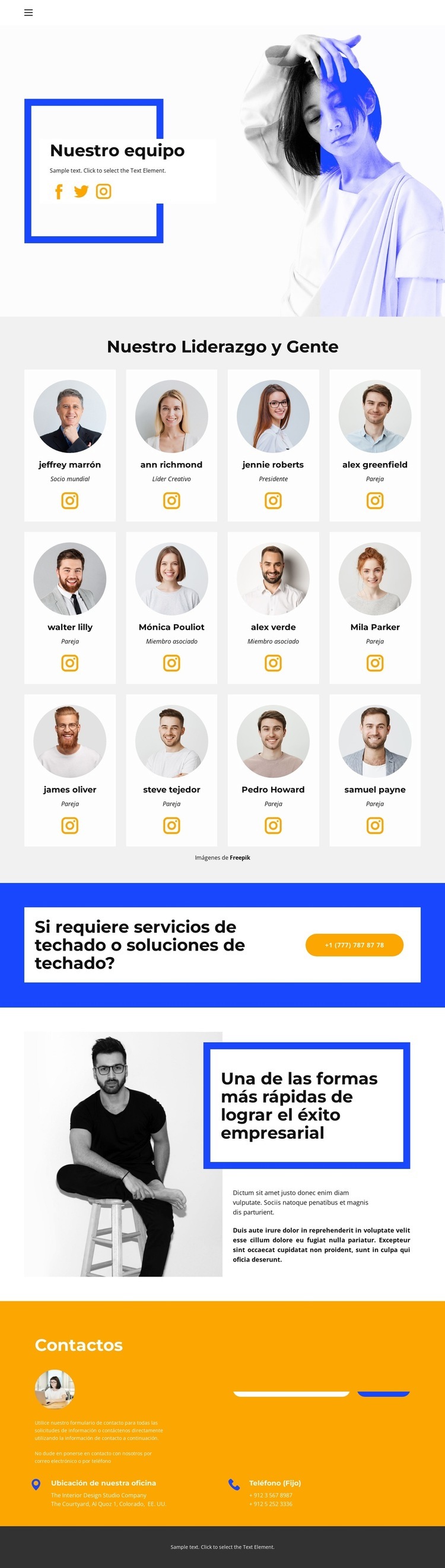 Servimos el mejor proyecto Creador de sitios web HTML