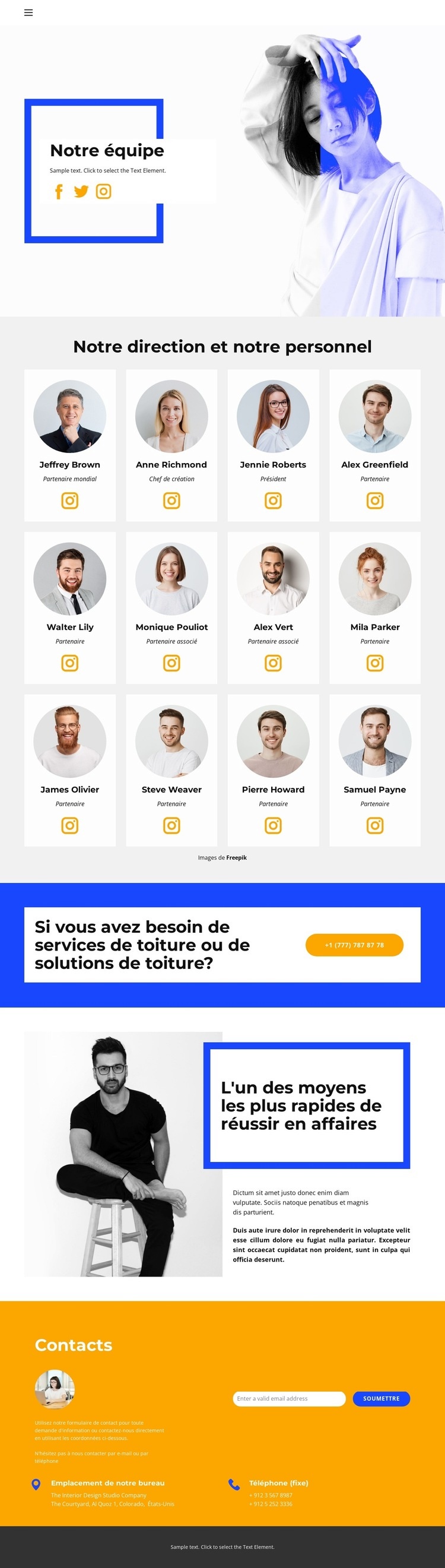 Nous servons le meilleur projet Conception de site Web