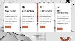 Diensten Van Hoge Kwaliteit Gratis CSS-Websitesjabloon