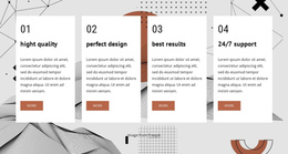 Hight Quality Services - One Page Bootstrap Template