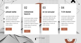 Yüksek Kaliteli Hizmetler - Açılış Sayfası Tasarımcısı
