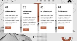 Yüksek Kaliteli Hizmetler Ücretsiz CSS Web Sitesi Şablonu