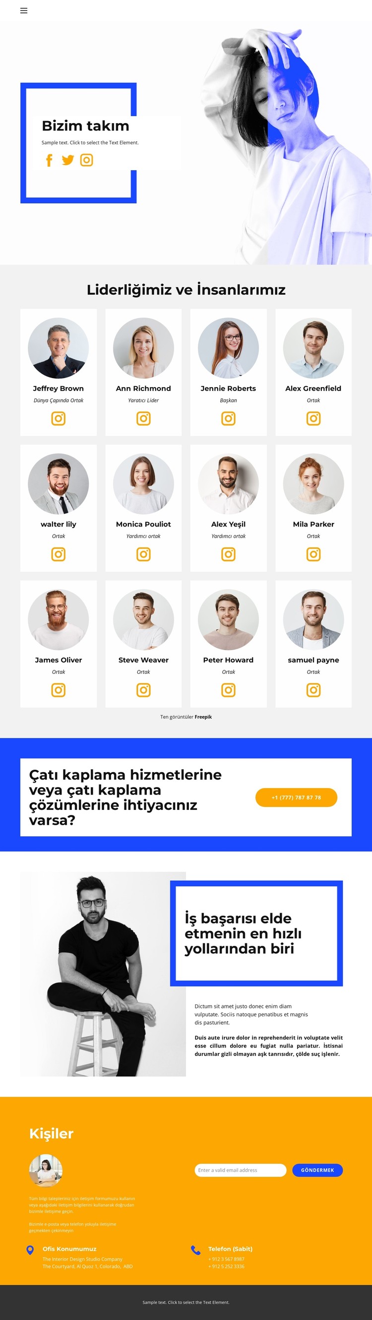 En iyi projeye hizmet veriyoruz CSS Şablonu