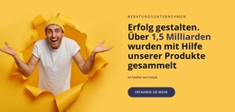 Eine Unabhängige Designagentur – Fertiges Website-Design