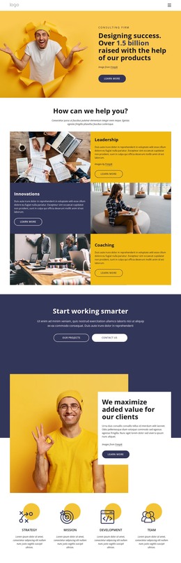 Designing Success - Exclusive WordPress Theme