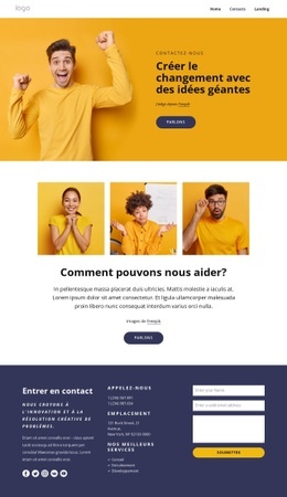 Page De Contact