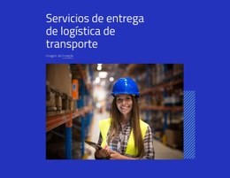 Servicios De Logística De Transporte: Creador De Sitios Web Definitivo