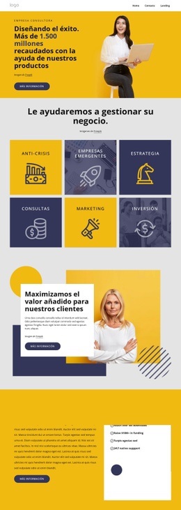 Diseño De Sitio Web Para Cambiar La Forma En Que Se Resuelven Los Problemas