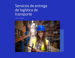Servicios De Logística De Transporte - Plantilla Joomla De Funcionalidad