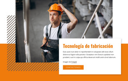 Tema Gratuito De WordPress Para Tecnología De Fabricación