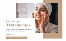 Dias De Spa - Modelo De Site Pessoal
