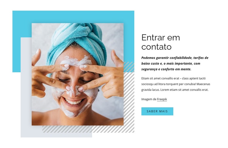 Tratamentos de beleza Template CSS