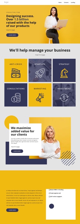 Change The Way Problems Are Solved - Free Website Template