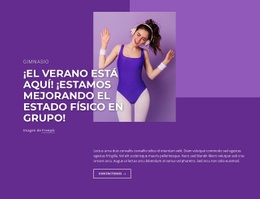 Impresionante Diseño De Sitio Web Para Ciclismo, Baile, Pilates