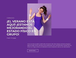 Ciclismo, Baile, Pilates - Plantilla HTML5, Responsiva, Gratuita