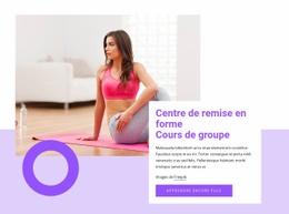 Cours Collectifs En Centre De Remise En Forme – Modèle Créatif Polyvalent