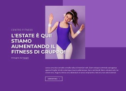 Fantastico Design Del Sito Web Per Ciclismo, Danza, Pilates