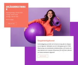 Vatten- Och Fitnesscenter - Webbmall