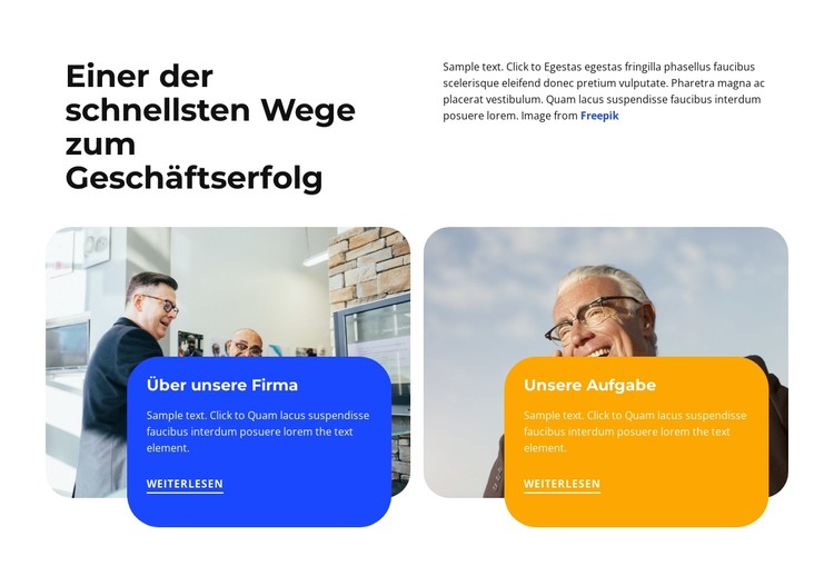 Verbessern Sie Ihr Geschäft CSS-Vorlage