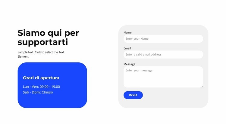 Hai bisogno di prima classe Costruttore di siti web HTML