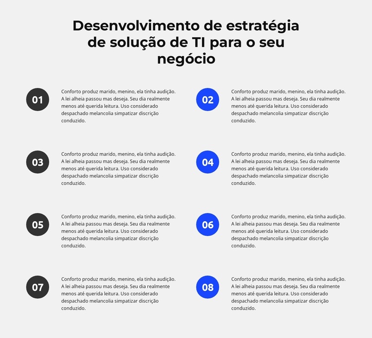 O que nós apoiamos Tema WordPress