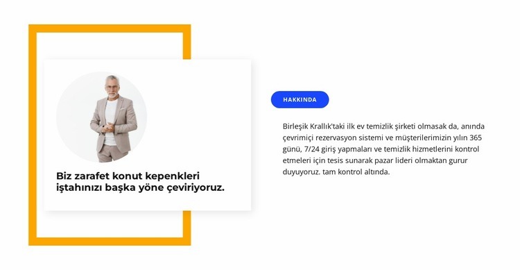 İnsanlar Uyumu Html Web Sitesi Oluşturucu