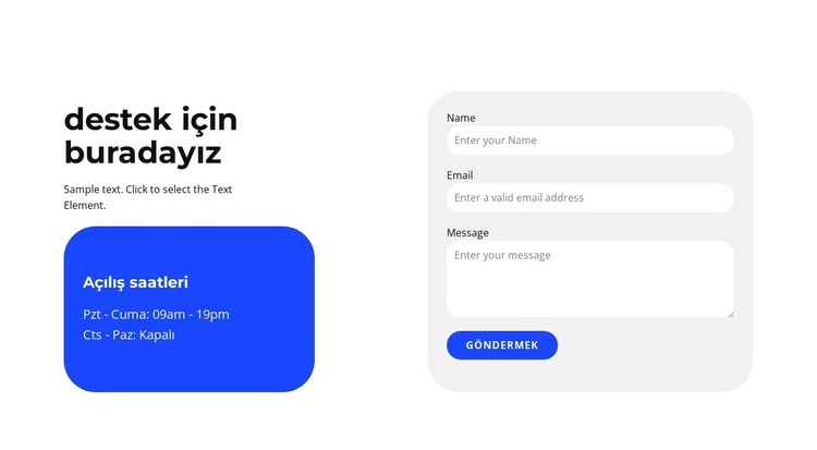 Birinci Sınıfa İhtiyaç Var Web Sitesi Mockup'ı