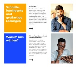 Unser Fachwissen Und Unsere Beratung Eine Seitenvorlage