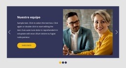 Acerca De Nosotros Bloque Con Control Deslizante - Plantilla HTML5