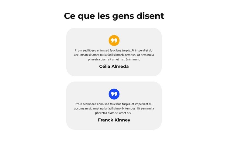 Préparez-vous pour un nouvel emploi Maquette de site Web