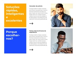 Nossos Conhecimentos E Conselhos Modelo CSS Responsivo