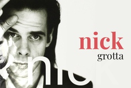 Nicholas Edward Cave - Modello Di Pagina HTML