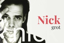 Pagina-HTML Voor Nicholas Edward Cave