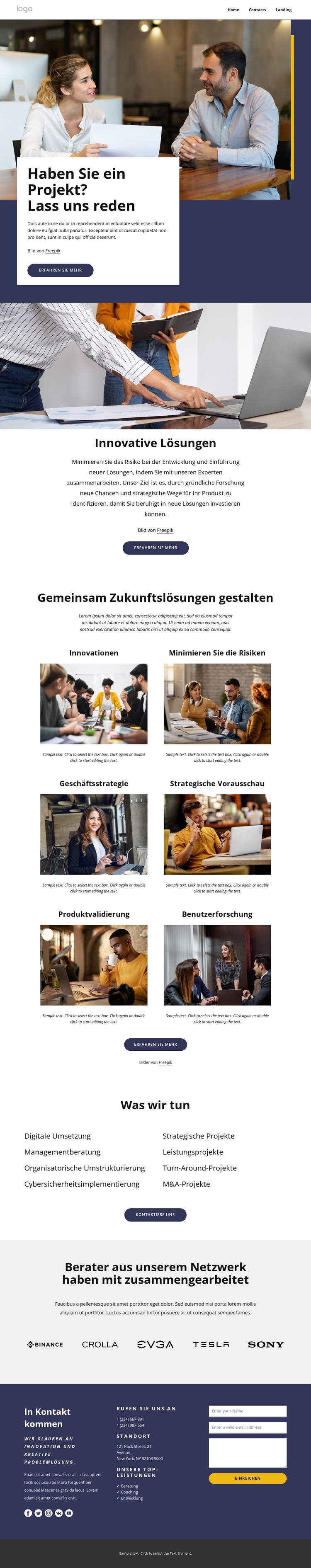 Gemeinsam Zukunftslösungen gestalten WordPress-Theme