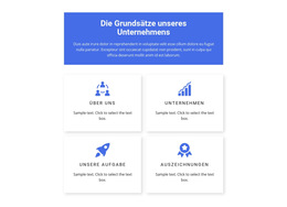 Layout-Funktionalität Für Arbeitsprinzipien