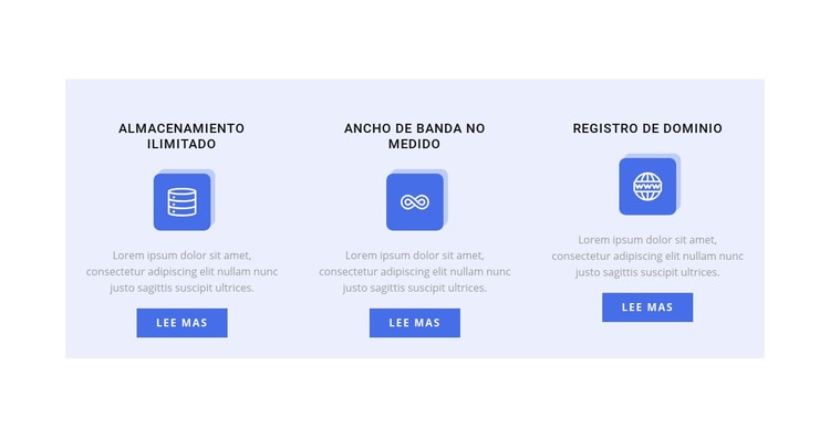 Tres nuevas direcciones de trabajo Plantilla CSS