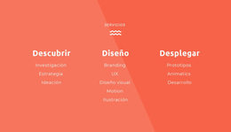Descubrir, Diseñar, Implementar - Tema Responsivo De WordPress