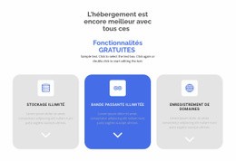 Nouvelles Fonctionnalités Gratuites - Créateur De Sites Web Ultime