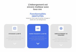 Superbe Modèle HTML5 Pour Nouvelles Fonctionnalités Gratuites