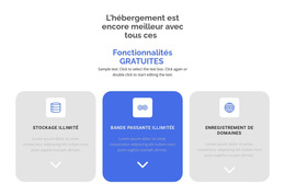 Nouvelles Fonctionnalités Gratuites - Thème De Site Web Prêt