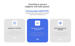 Pagina Di Destinazione Per Nuove Funzionalità Gratuite