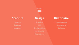 Scopri, Progetta, Distribuisci - Tema WordPress Reattivo