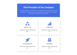 Work Principles - Free Joomla Website Template