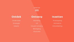 Ontdek, Ontwerp, Implementeer CSS-Rastersjabloon