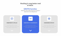 Nieuwe Gratis Functies - Joomla-Sjabloon 2024